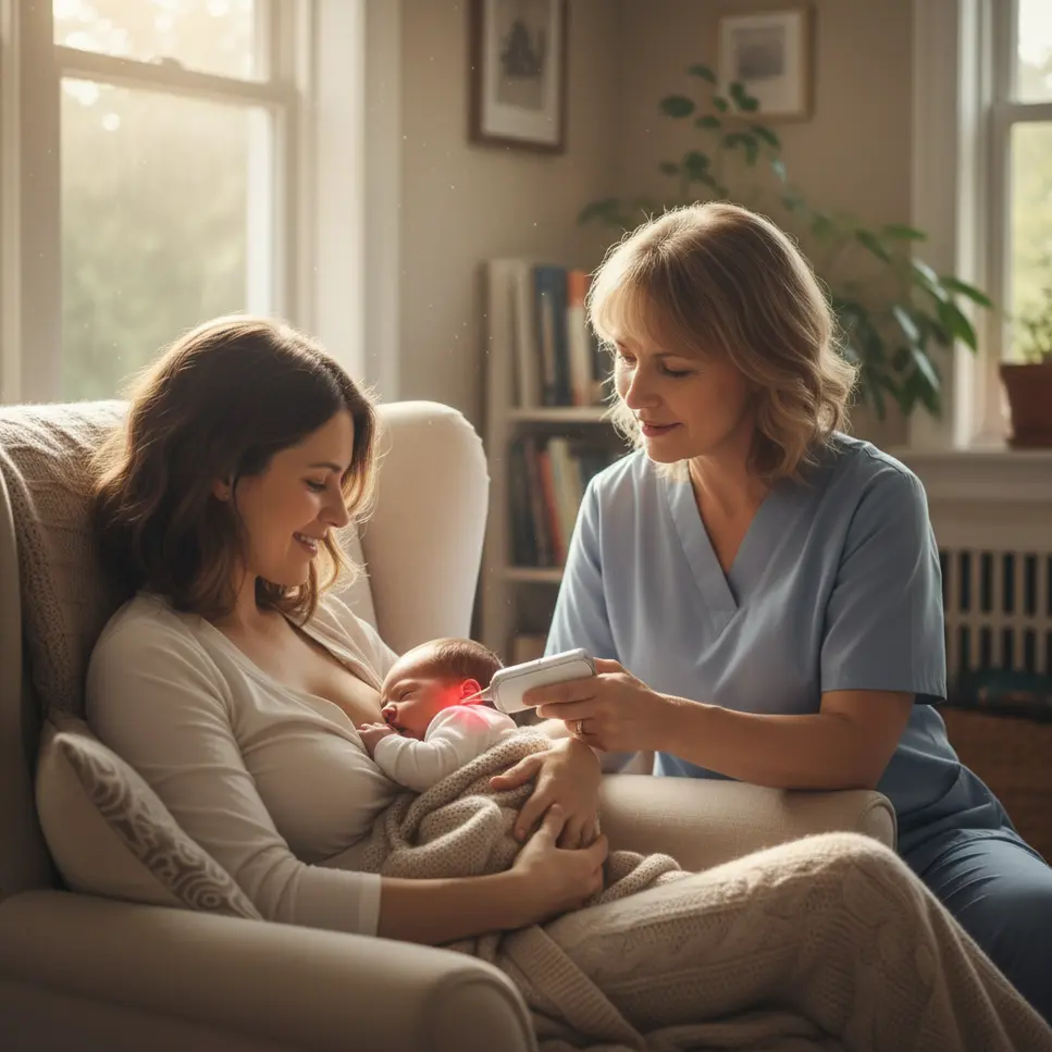 Laserterapia e consultoria: alívio seguro na amamentação